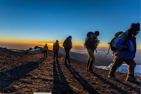 Kilimanjaro klatring; 6 dager Machame-rute