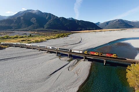 2 días de glaciares en la costa oeste y tren TranzAlpine: Queenstown a Christchurch