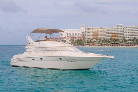 Cancun Yacht Tour - SEARAY YACHT 46 FT GREAT FOR SUNSET 15 PESSOAS MAX 25P9