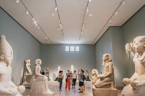 Metropolitan Museum guidad gruppvisning