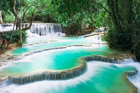 Day Trip to Kuang Si Waterfalls