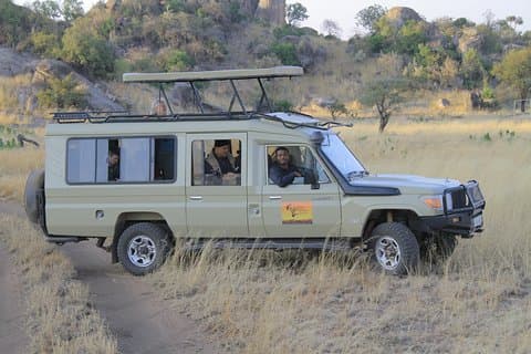 2 dias de passeios de animais selvagens através da cratera de Tarangire e Ngorongoro