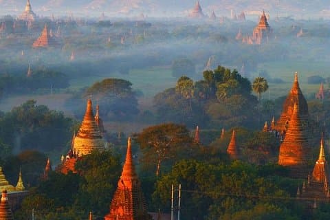 Heldagstur i Bagan UNESCOs verdensarv