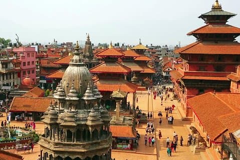 Girovagare per le città di Newari, Bungmati, Khokana ed esplorare Patan Durbar Square