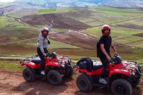 ATV Adventure from Cusco : Ride to Moray & Maras Salt Mines