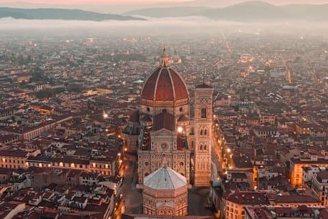Propositions romantiques à Florence