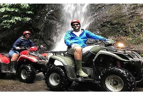 Ubud ATV Quad Bike, Monkey Forest and Rice Terrace