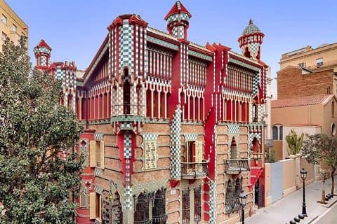 Excursão privada Casa Vicens & Park Güell Tour com guia oficial