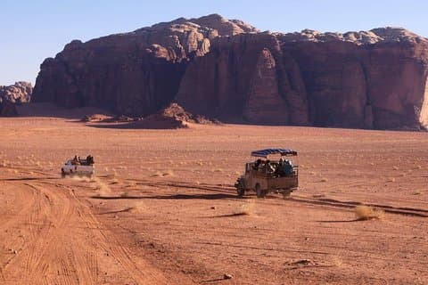 Wadi Rum & Petra 02 days 01 Night Tour from Eilat Border