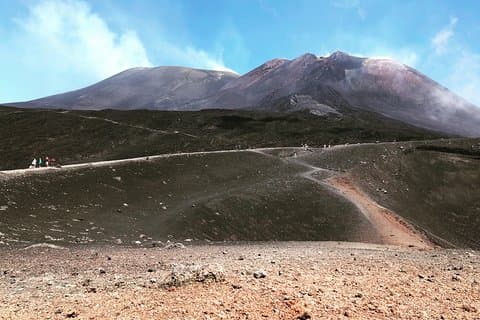 Etna Summit Area (2900 mt) Frokost og Alcantara Tour - Små grupper fra Taormina