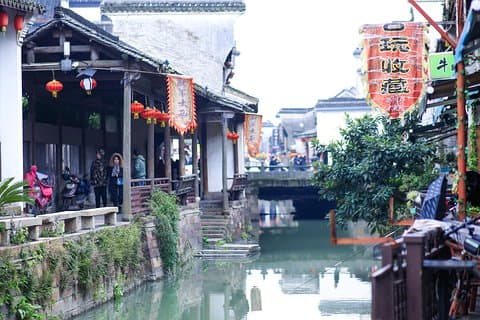 Halv dag privat tur til Zhouzhuang vannby med båttur fra Shanghai