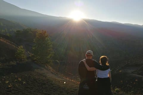 Excursão ao Monte Etna ao pôr do sol - Grupos pequenos de Taormina