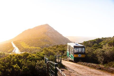 Boleto de ida y vuelta en funicular de Cape Point Flying Dutchman