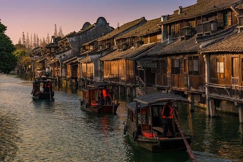 2-dagers privat tur i Hangzhou og Wuzhen Watertown