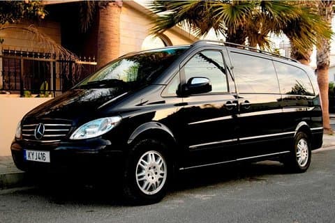 Taxi transfer from Larnaca airport To any hotel in Paphos up to 6 passengers