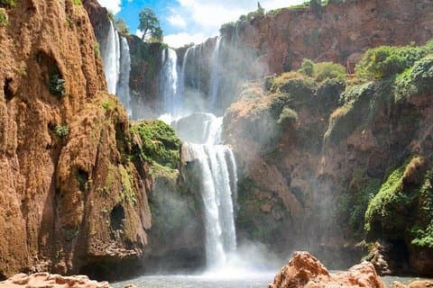 Private Ouzoud faller tur med lokal guide -tur fra Marrakech