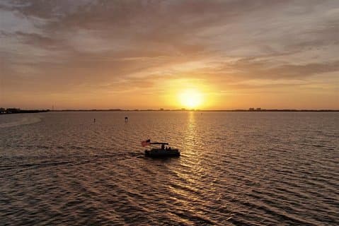Begeleide boottocht van twee uur door de Indian River Lagoon