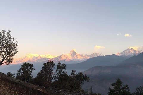 Excursión al amanecer de Kahun Danda desde Pokhara