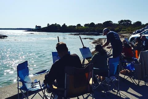 Paint Outdoors in Portland, Maine