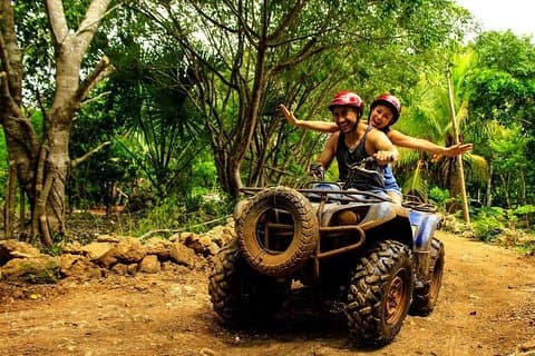 Extreme ATV Shared Adventure nur von Playa del Carmen