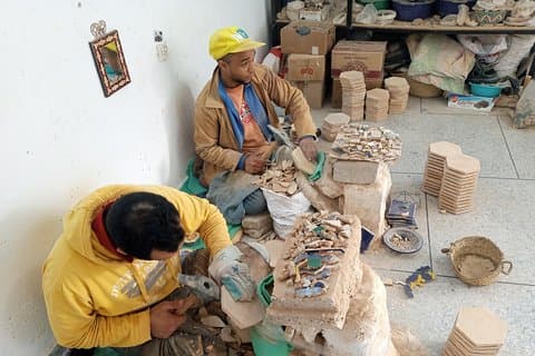 Mosaic Workshop & Sightseeing Tour /Car