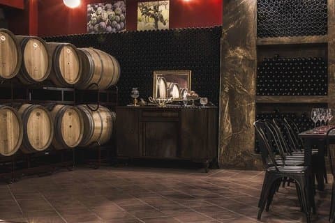 Vinsmak i Bairaktari vingård på Nemea