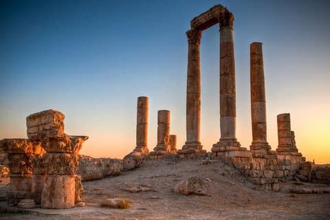 Recorrido por la ciudad de Jerash y Amman desde Amman