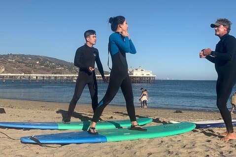 Private Surf Lessons in Malibu