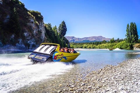 KJet Queenstown Jet Boat Ride på Kawarau- og Shotover-floderne
