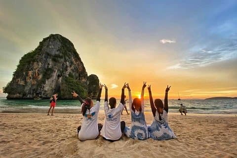 Krabi 7 Islands Sunset with BBQ Dinner Trip by Speedboat