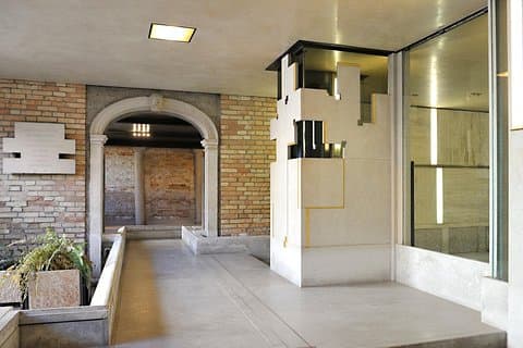 Stederne i Carlo Scarpa i Venedig