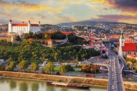 Half Day Private Trip from Vienna to Bratislava