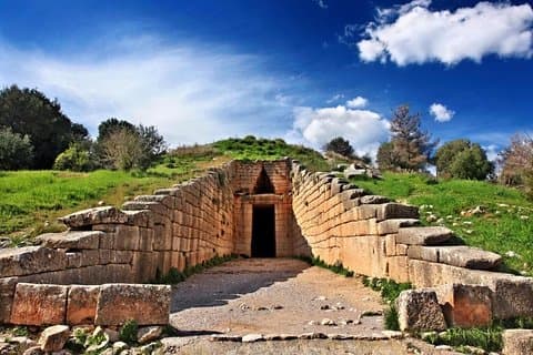 Visite privée d'une demi-journée de Mycènes et du canal de Corinthe au départ d'Athènes