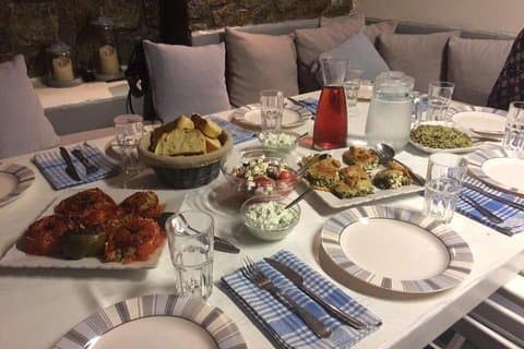 Kooklessen in Mykonos Griekenland