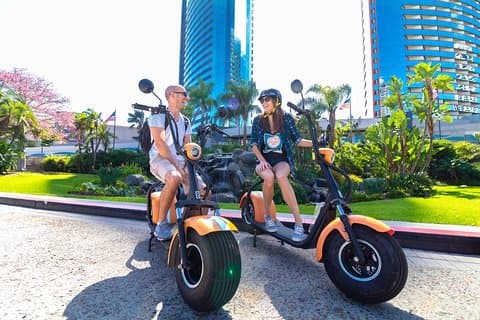 GPS-guidet Coronado-elektrisk scootertur