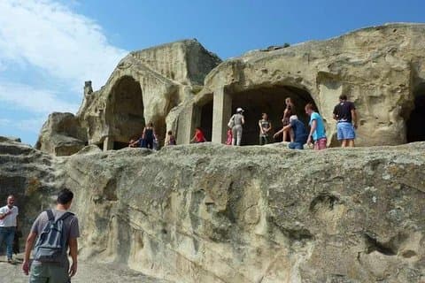 Privat tur: Mtskheta, Jvari, Uplistsikhe (steinhugget by)