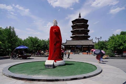 Excursion de 2 jours à Datong avec la pagode en bois Ying Xian au départ de Pékin en train à grande vitesse