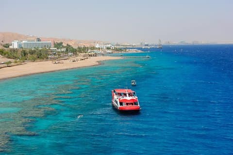 Glass Bottom Boat Cruise in Eilat