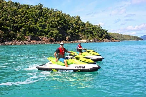 Safari en moto acuática en Airlie Beach (1 hora)