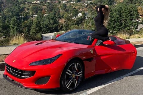 30 -minütige Luxus-Fahrt : Hollywood im Ferrari erkunden