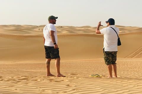 Abu Dhabi Morning Desert Safari, Dune Bashing, Sandboarding, Camel Riding & Quad Bike