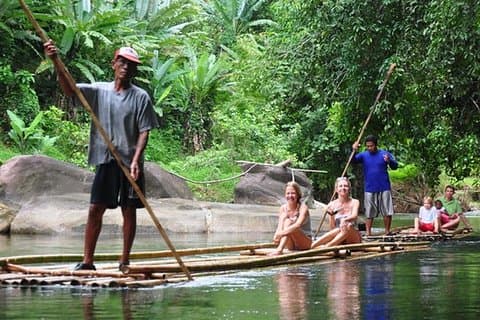 Bamboo Rafting with ATV Ride Experience Tour from Phuket