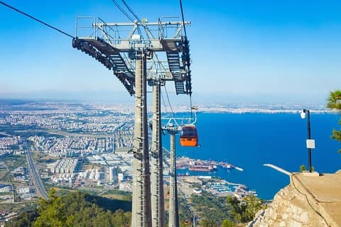 Olympos kabelbane til Mount Tahtali med Roundtrip Hotel Pickup