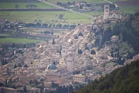 Rondleiding door Assisi met lunch & Eremo delle Carceri Wandeltocht
