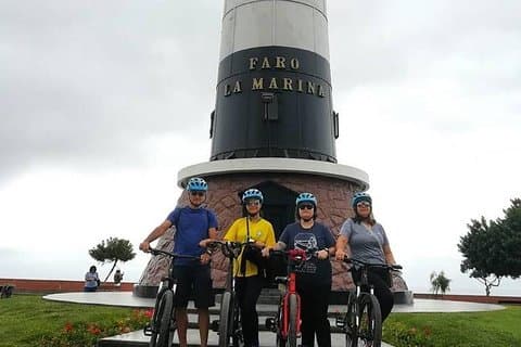 Fahrradtour durch Miraflores und Barranco