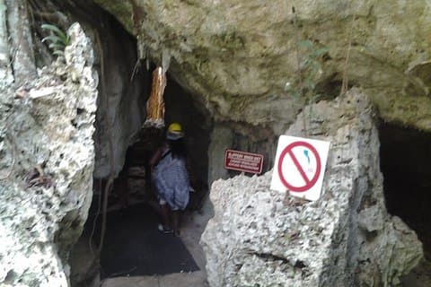 Grøn grotte tur