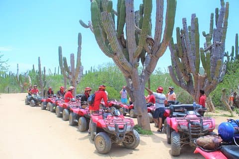 ATV Desert & Beach ride over the mountains and through Migrino beach!