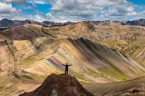Vandring till Palccoyo - Mountain of Colors från Cusco