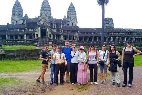 Angkor Wat och Small Circuit med privat transport