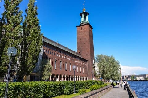 Stockholm Private Shore Excursion: Rathaus und Vasa Museum